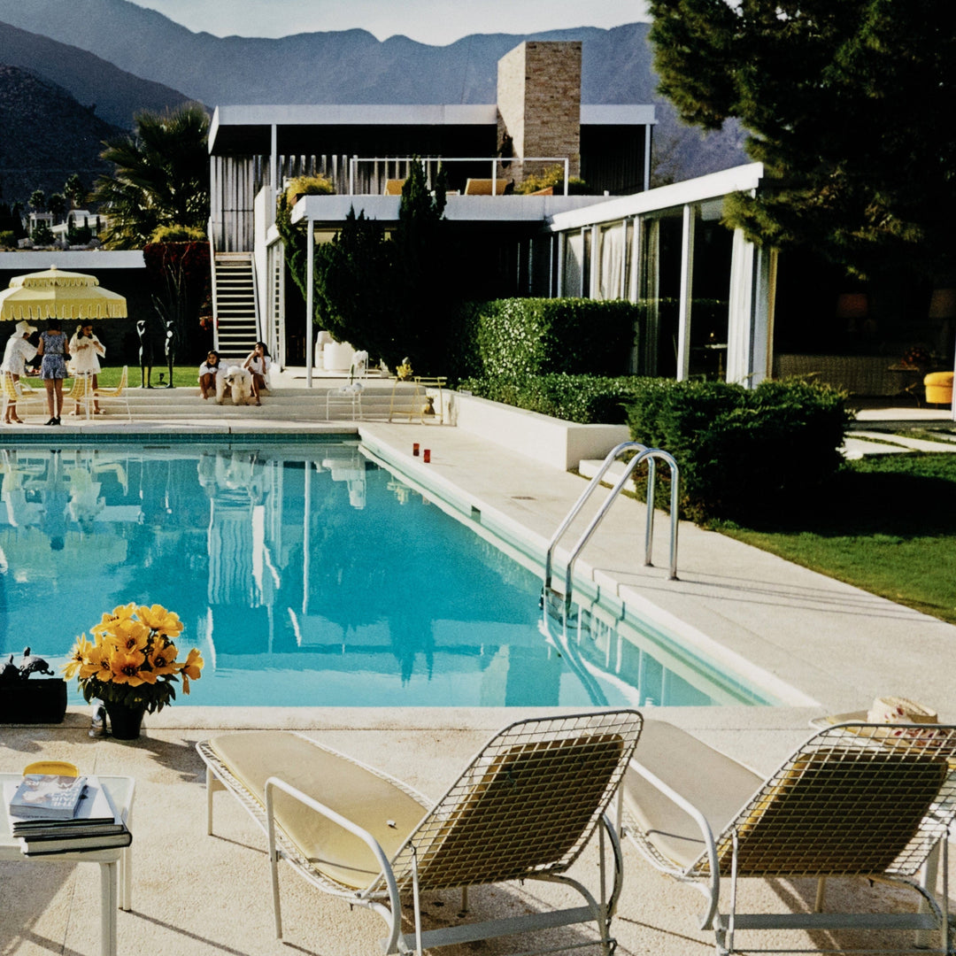 Palm Springs Pool By Slim Aarons