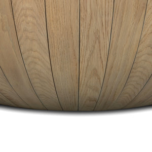 Paulise Oak Coffee Table - Natural Oak Solid