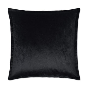 D.V. Kap D.V. Kap Belvedere Flange Pillow - Available in 27 Colors Black 2692-BL