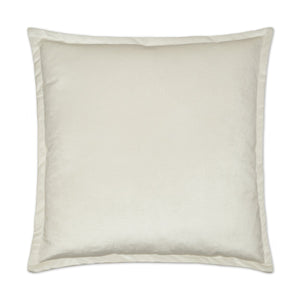 D.V. Kap D.V. Kap Belvedere Flange Pillow - Available in 27 Colors Ivory 2692-I