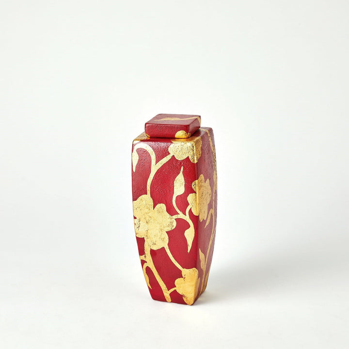 Flora Jar - Deep Red - Available in 3 Sizes