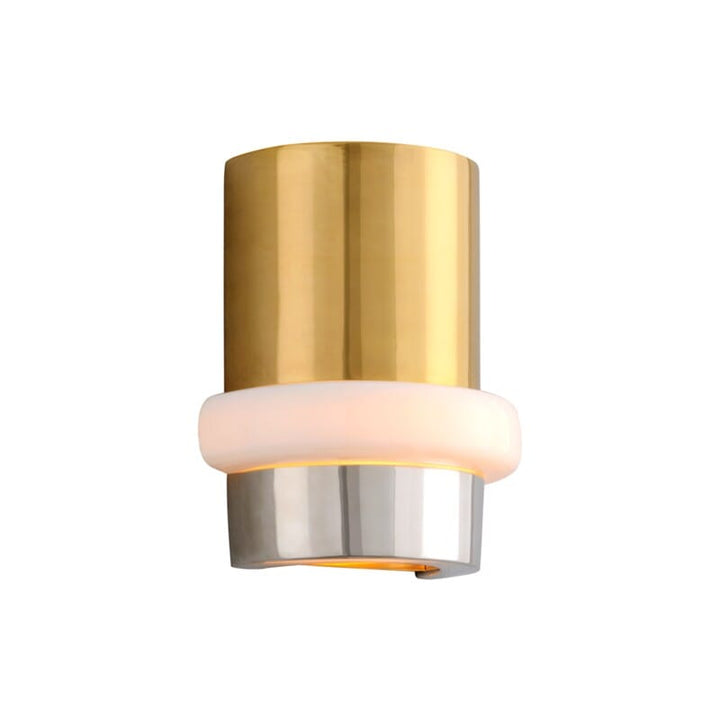 Corbett Corbett Beckenham 1 Light Wall Sconce - Available in 2 Colors Vintage Polished Brass And Nickel 300-11