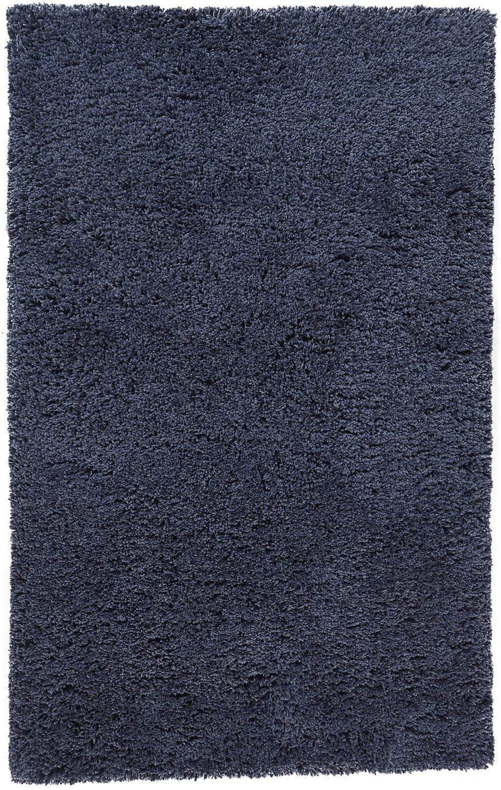 Feizy Feizy Stoneleigh Stonewashed Mélange Shag Area Rug - Available in 6 Sizes - True Navy Blue 4' x 6' 3998830FNVY000C00