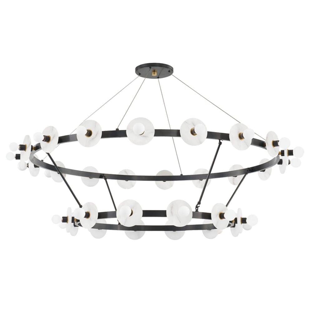 Hudson Valley Lighting Hudson Valley Lighting Austen 30 Light Chandelier - Available in 3 Colors Aged Old Bronze 4262-AOB