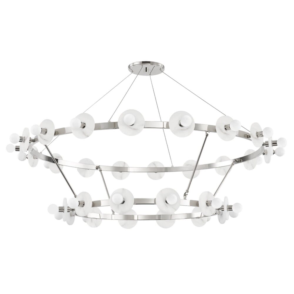 Hudson Valley Lighting Hudson Valley Lighting Austen 30 Light Chandelier - Available in 3 Colors Polished Nickel 4262-PN