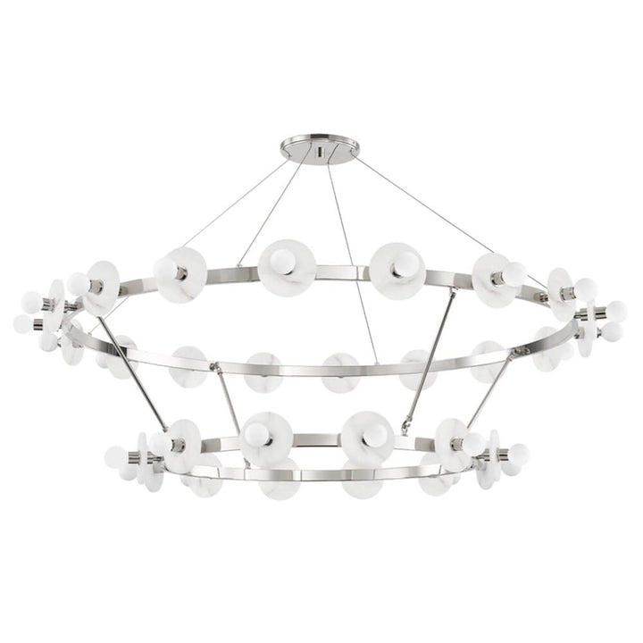 Hudson Valley Lighting Hudson Valley Lighting Austen 30 Light Chandelier - Available in 3 Colors Polished Nickel 4262-PN