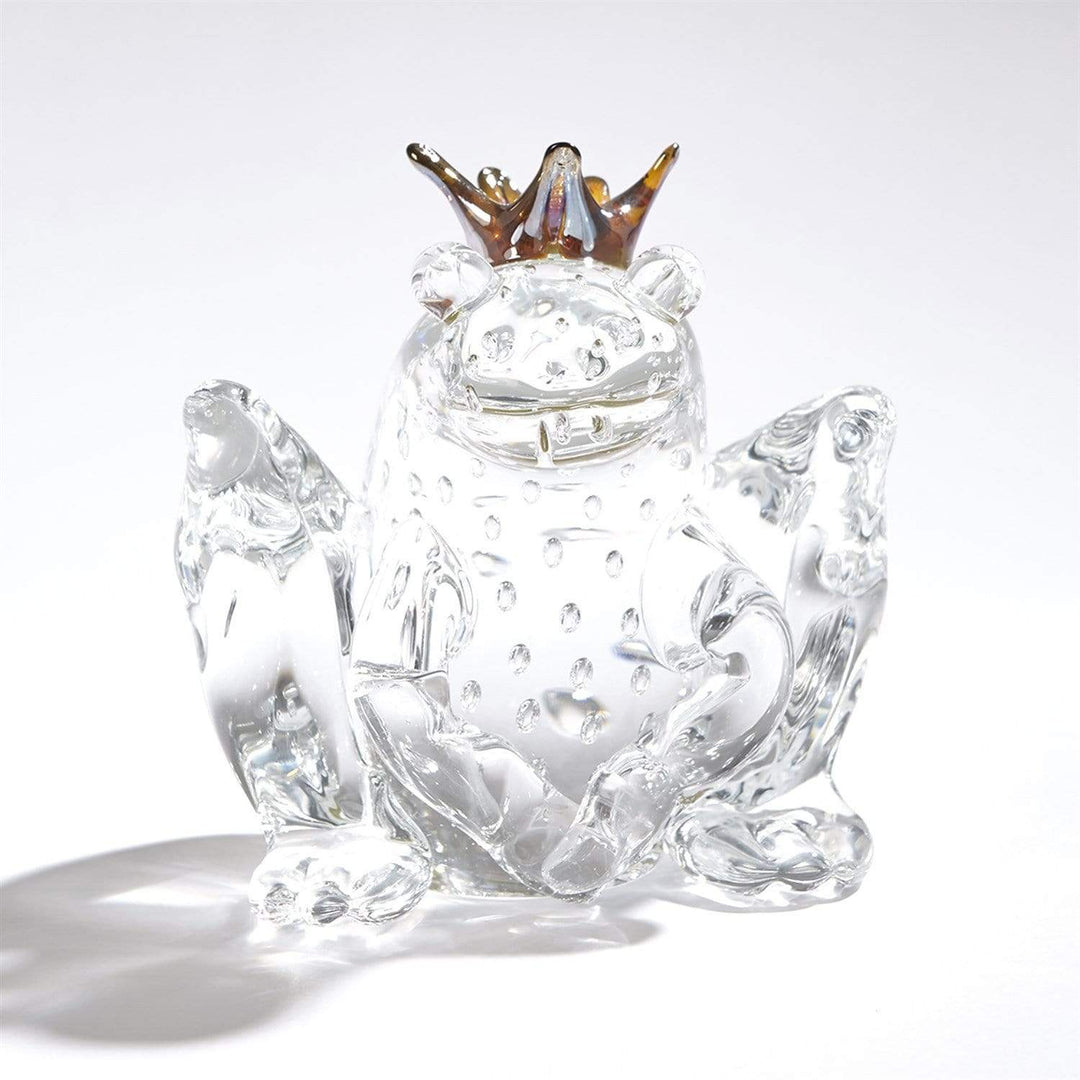 Global Views Global Views Frog Prince with Bubbles - Clear 6.60547