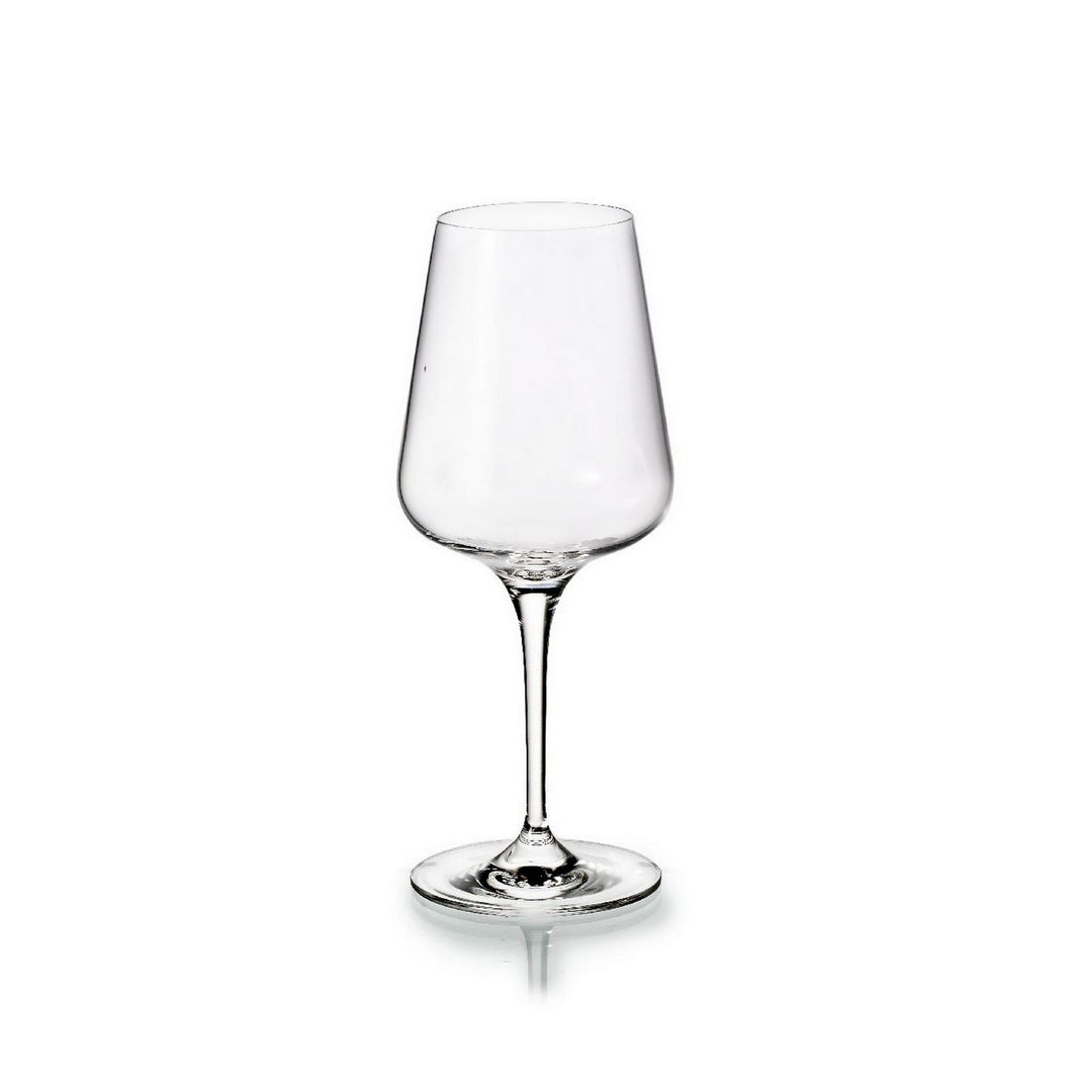 Elegant Crystal Stemware Set of 4 Red Wine Glasses