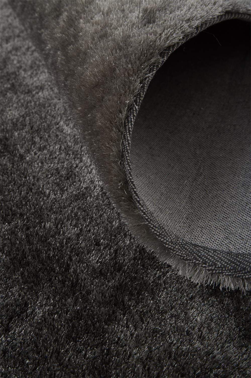 Feizy Feizy Indochine Plush Shag Rug - Available in 7 Sizes - Metallic Sheen Gray & Silver Mink