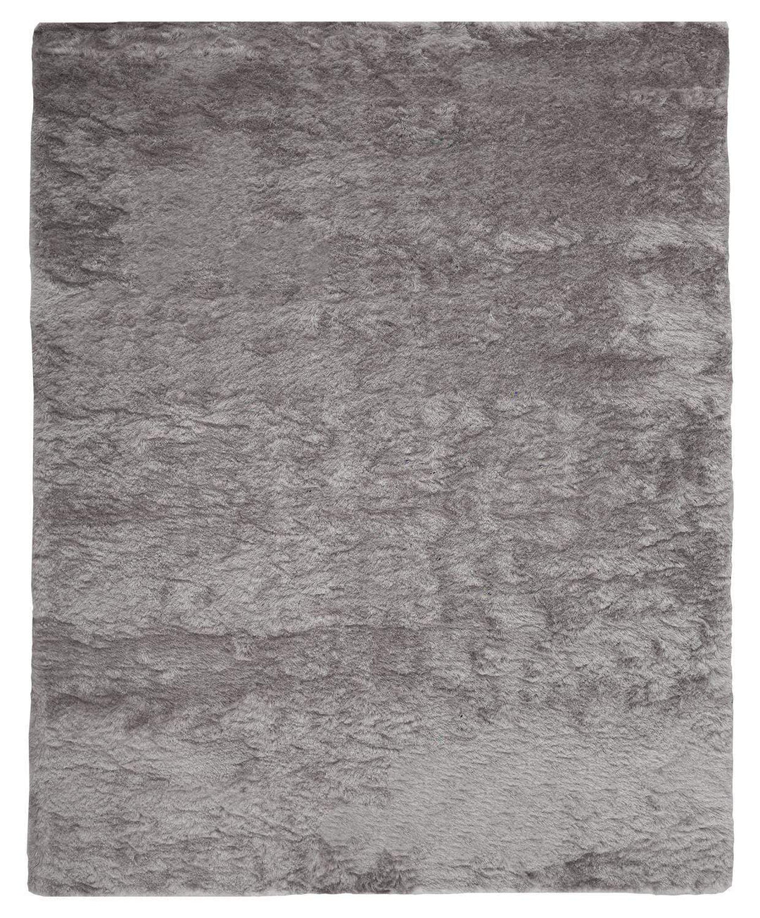Feizy Feizy Indochine Plush Shag Rug - Available in 7 Sizes - Metallic Sheen Platinum & Gray 2' x 3'-4" 4944550FPLA000A25