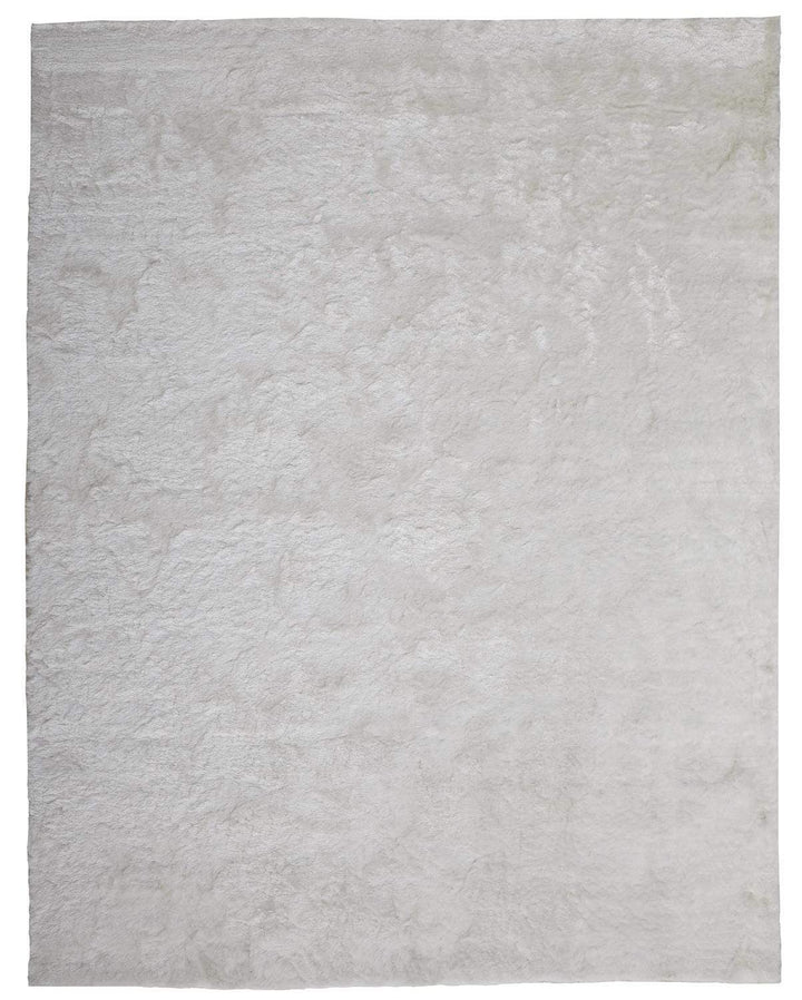 Feizy Feizy Indochine Plush Shag Rug - Available in 7 Sizes - Metallic Sheen Bright White 2' x 3'-4" 4944550FWHT000A25