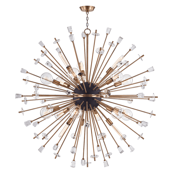 Hudson Valley Lighting Hudson Valley Lighting Liberty Chandelier - Aged Brass 5060-AGB
