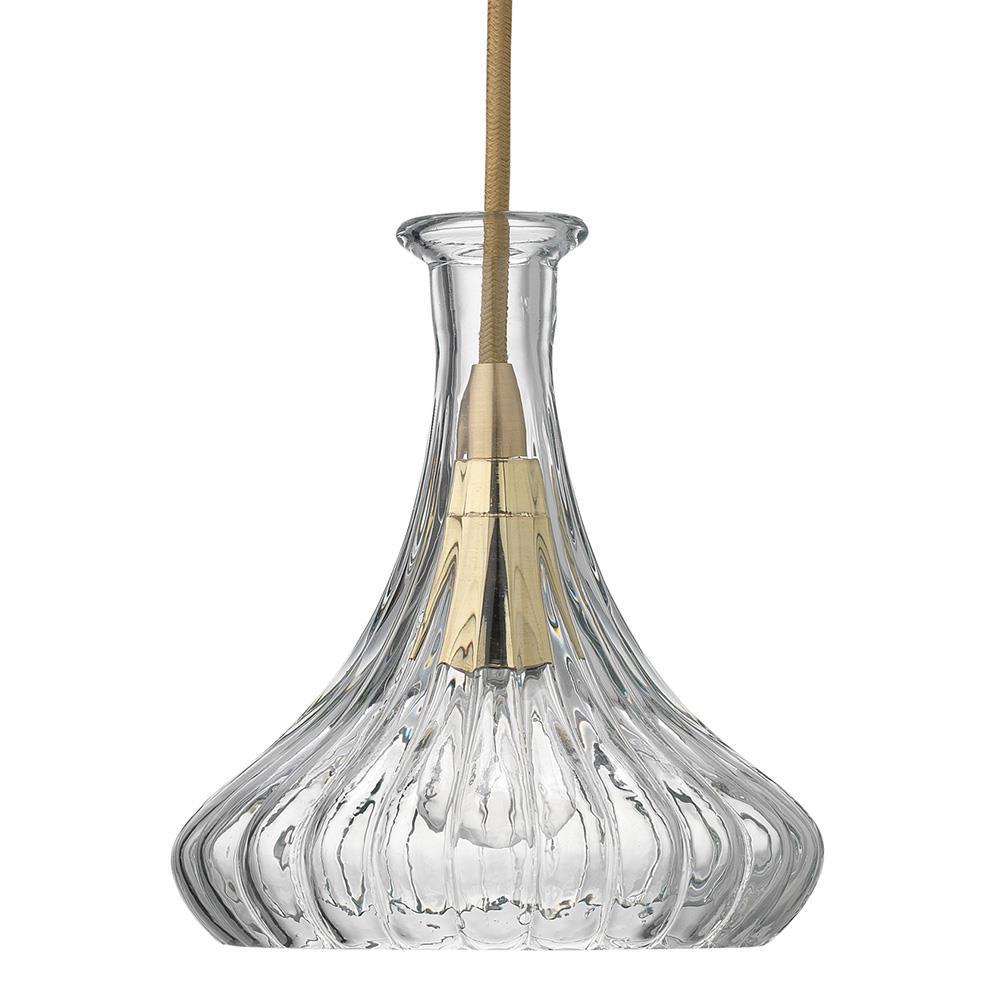 Jamie Young Jamie Young Isabella Carafe Pendant in Clear Glass 5ISAB-CLBR