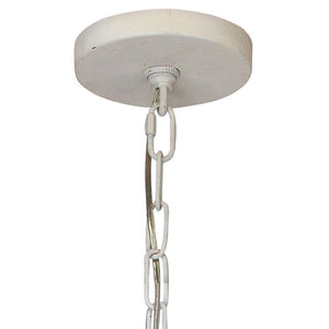 Jamie Young Jamie Young Mercer Two Tier Chandelier in White Gesso 5MERC-CHWH