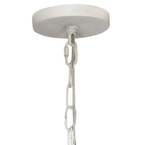 Jamie Young Jamie Young Petals Chandelier in White Gesso 5PETA-CHWH