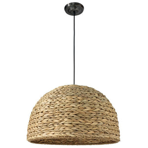 Jamie Young Jamie Young Shoreline Pendant in Natural Seagrass 5SHOR-PENA