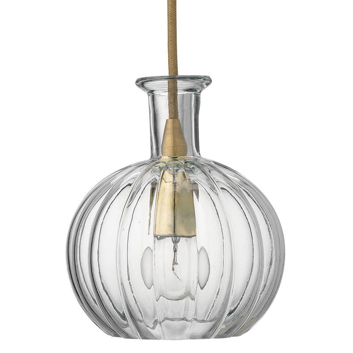 Jamie Young Jamie Young Sophia Carafe Pendant in Clear Glass 5SOPH-CLBR