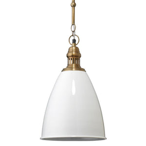 Jamie Young Jamie Young Tavern Pendant in White Metal 5TAVE-PDWH