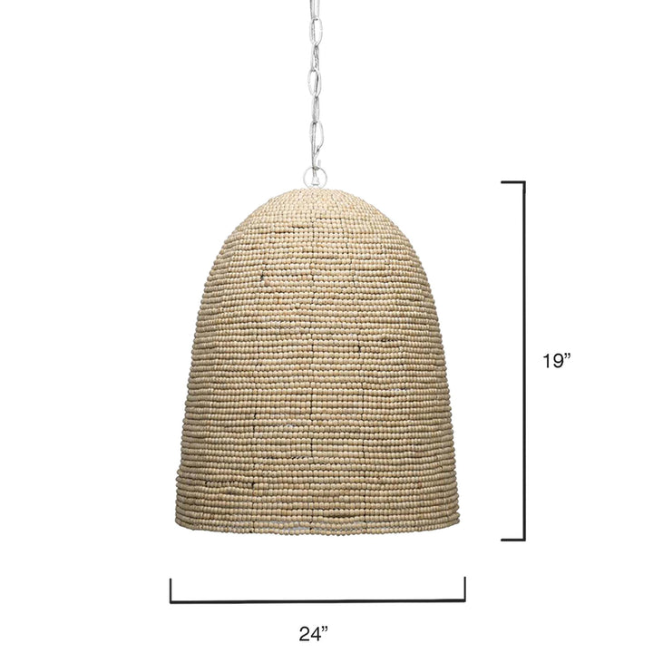 Jamie Young Waterfront Pendant Off White