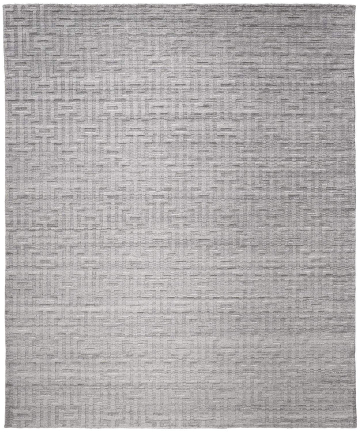 Feizy Feizy Gramercy Luxe Viscose Rug - Available in 7 Sizes - Light Silver 4' x 6' 6206325FFOG000C00