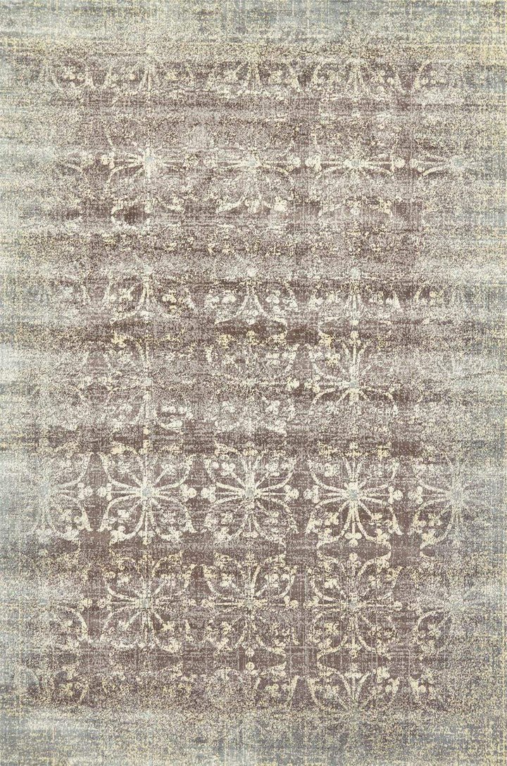 Feizy Feizy Fiona Distressed Ornamental Rug - Available in 5 Sizes - Gray & Rose Brown 3'-2" x 5'-4" 6223267FSMK000B54