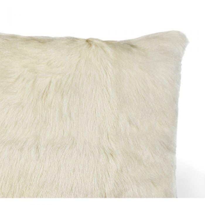 Interlude Home Interlude Home Goat Skin Square Pillow - Ivory 635032