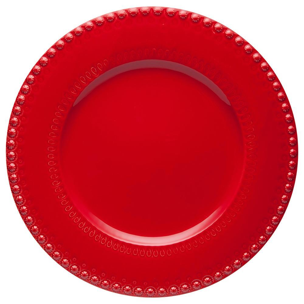 Bordallo Pinheiro Bordallo Pinheiro Fantasy Red Charger Plate - Set Of 2 65025391
