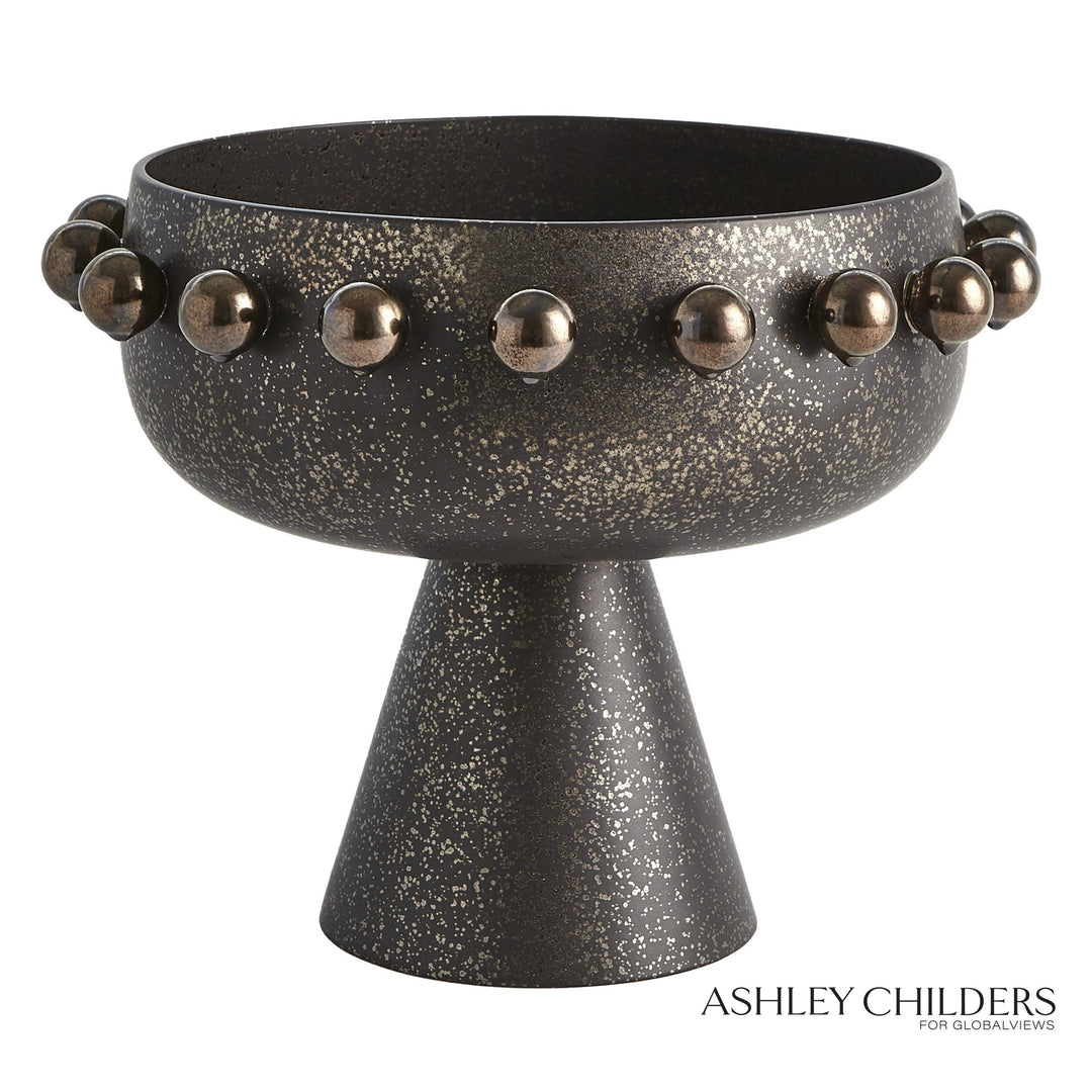 Spheres Collection Footed Bowl - Available in 2 Colors