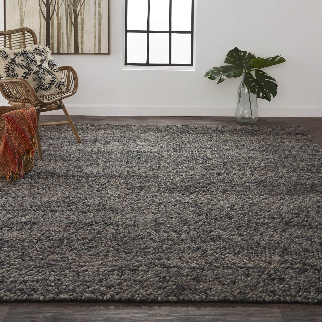 Feizy Feizy Berkeley Modern Eco-Friendly Braided Rug - Available in 5 Sizes - Chracoal Gray