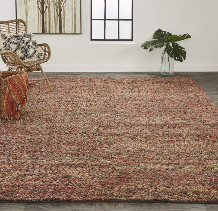 Feizy Feizy Berkeley Modern Eco-Friendly Braided Rug - Available in 5 Sizes - Rust & Red-Brown