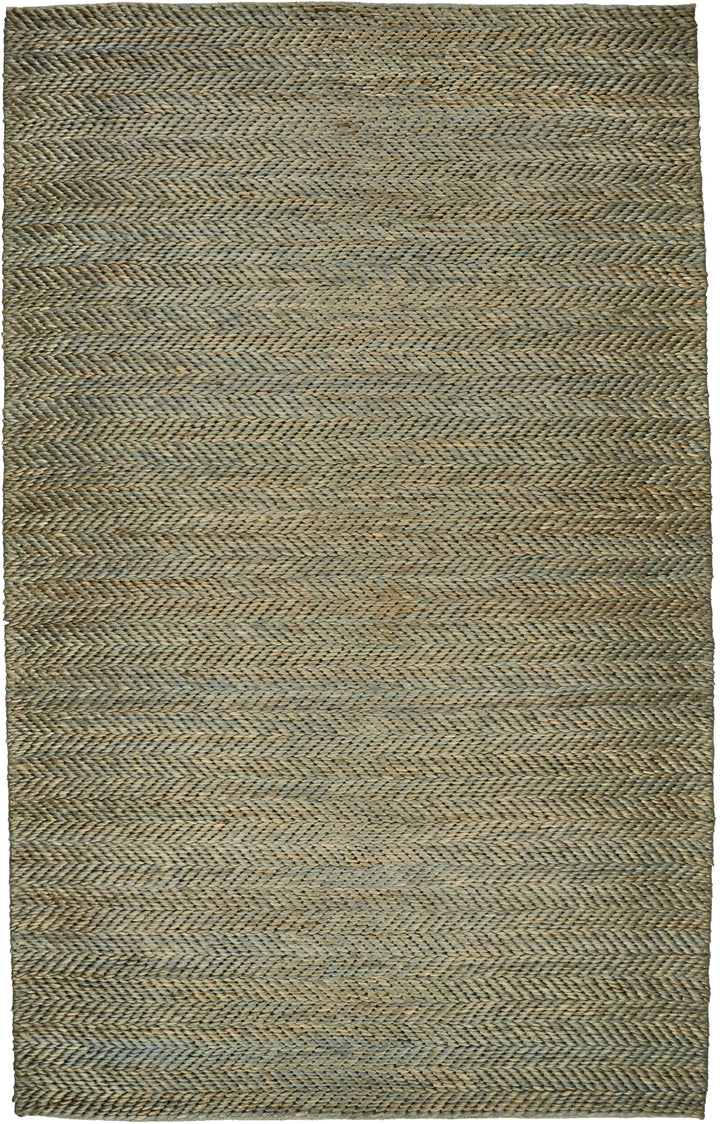 Feizy Feizy Kaelani Natural Handmade Rug - Available in 4 Sizes - Ice Green & Tan 5' x 8' 6850770FTEL000E10