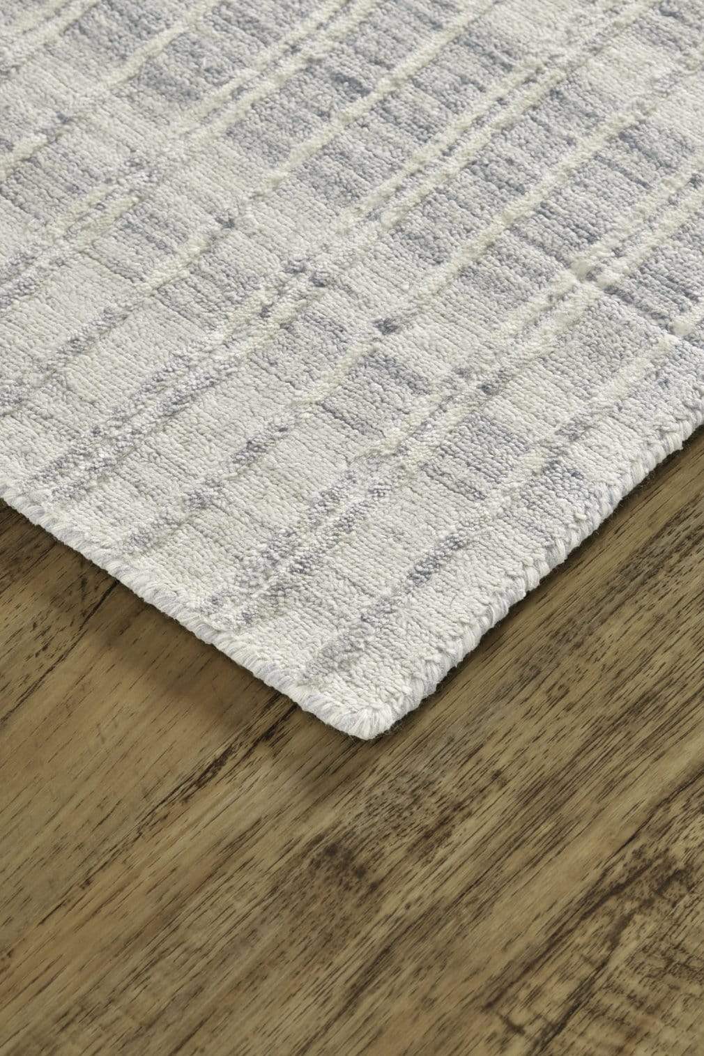 Feizy Feizy Odell Classic Handmade Rug - Available in 6 Sizes - Ivory & Spa Blue