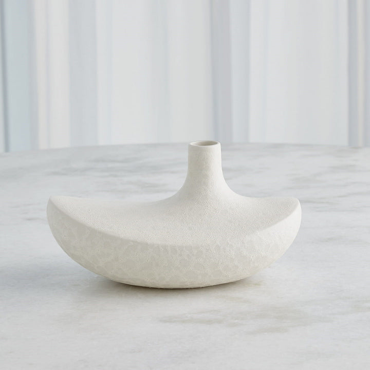 Global Views Solis Vase - White - Available in 2 Sizes