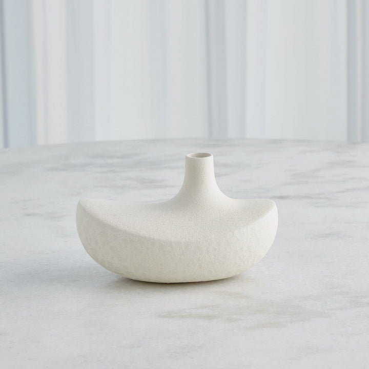 Global Views Solis Vase - White - Available in 2 Sizes