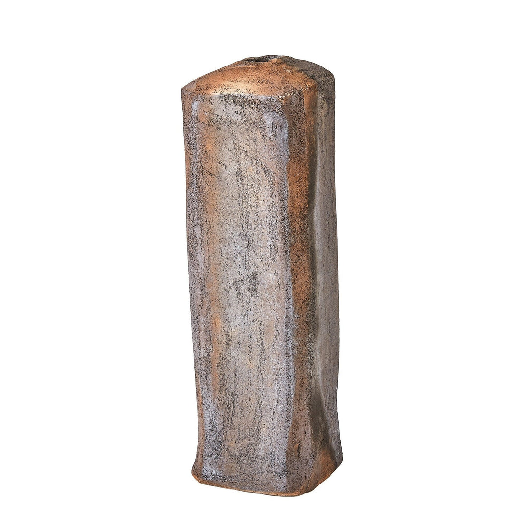 Global Views Pillar Vase - Black Brown - Available in 3 Sizes
