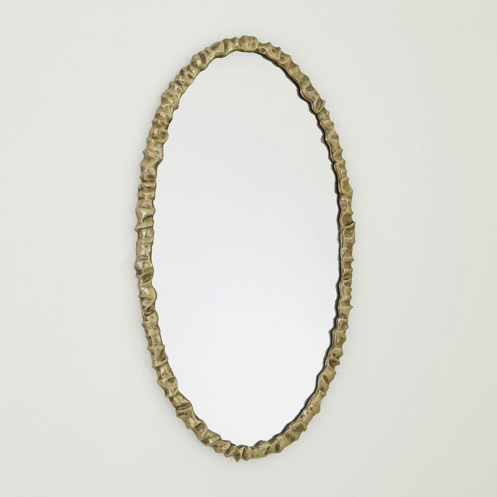 Global Views Artiste Mirror - Brass - Available in 2 Sizes