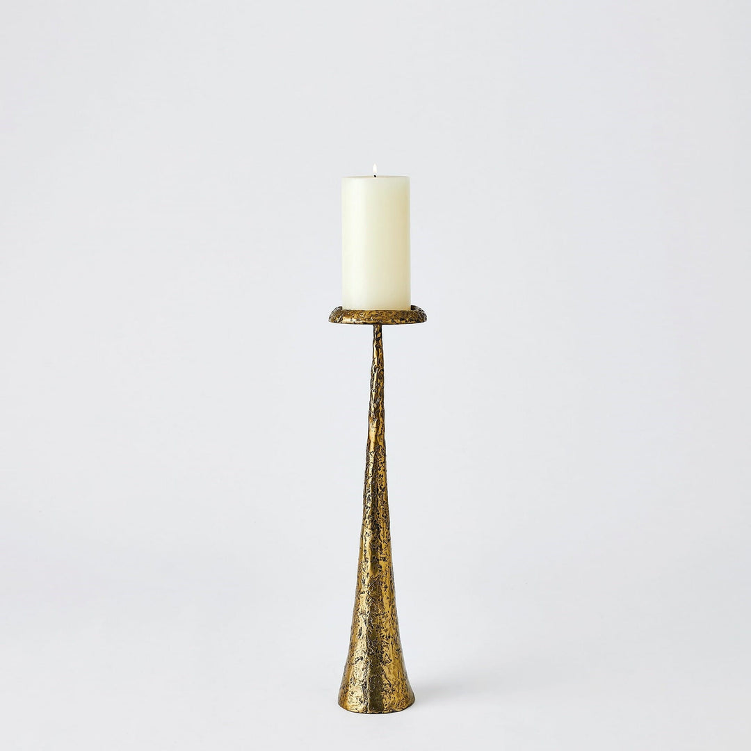 Beacon Candle Holder - Brass - Available in 3 Sizes