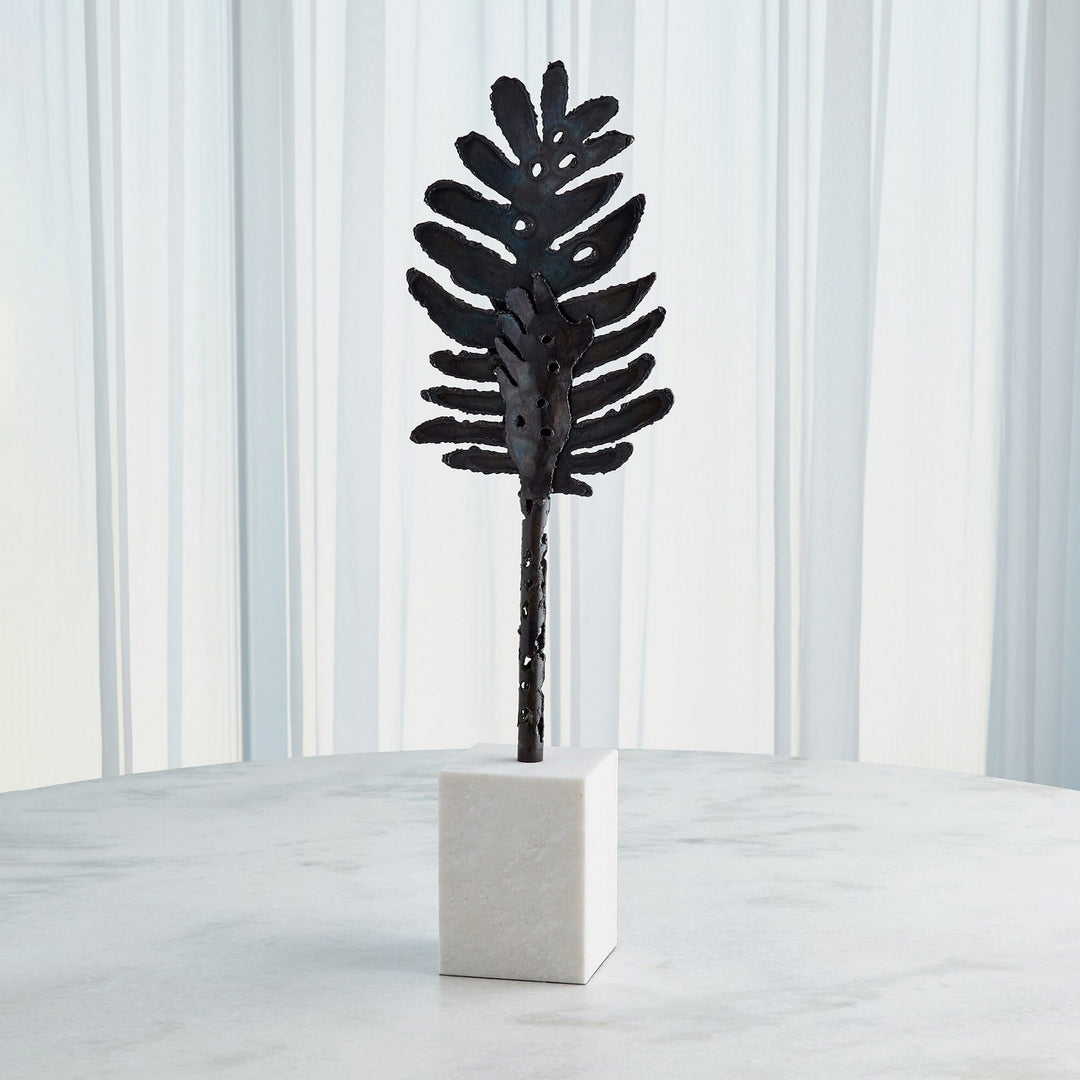 Palm Leaf Sculpture - Available in 2 Sizes