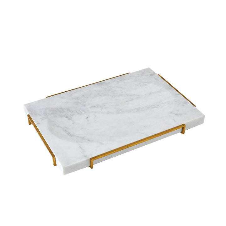 Global Views Overture Tray Marble - Available in 2 Colors