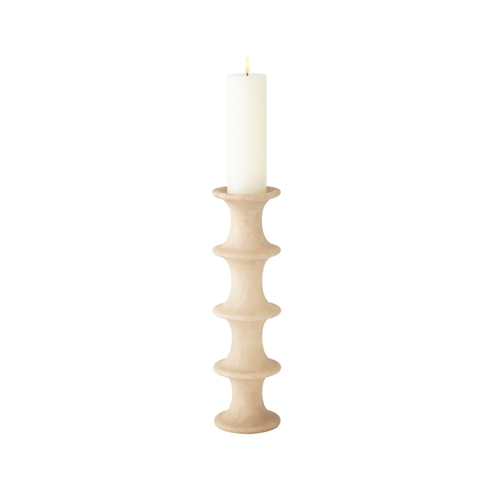 Ridge Candlestick - Available in 3 Colors & 2 Sizes