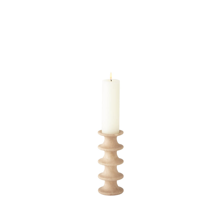 Ridge Candlestick - Available in 3 Colors & 2 Sizes