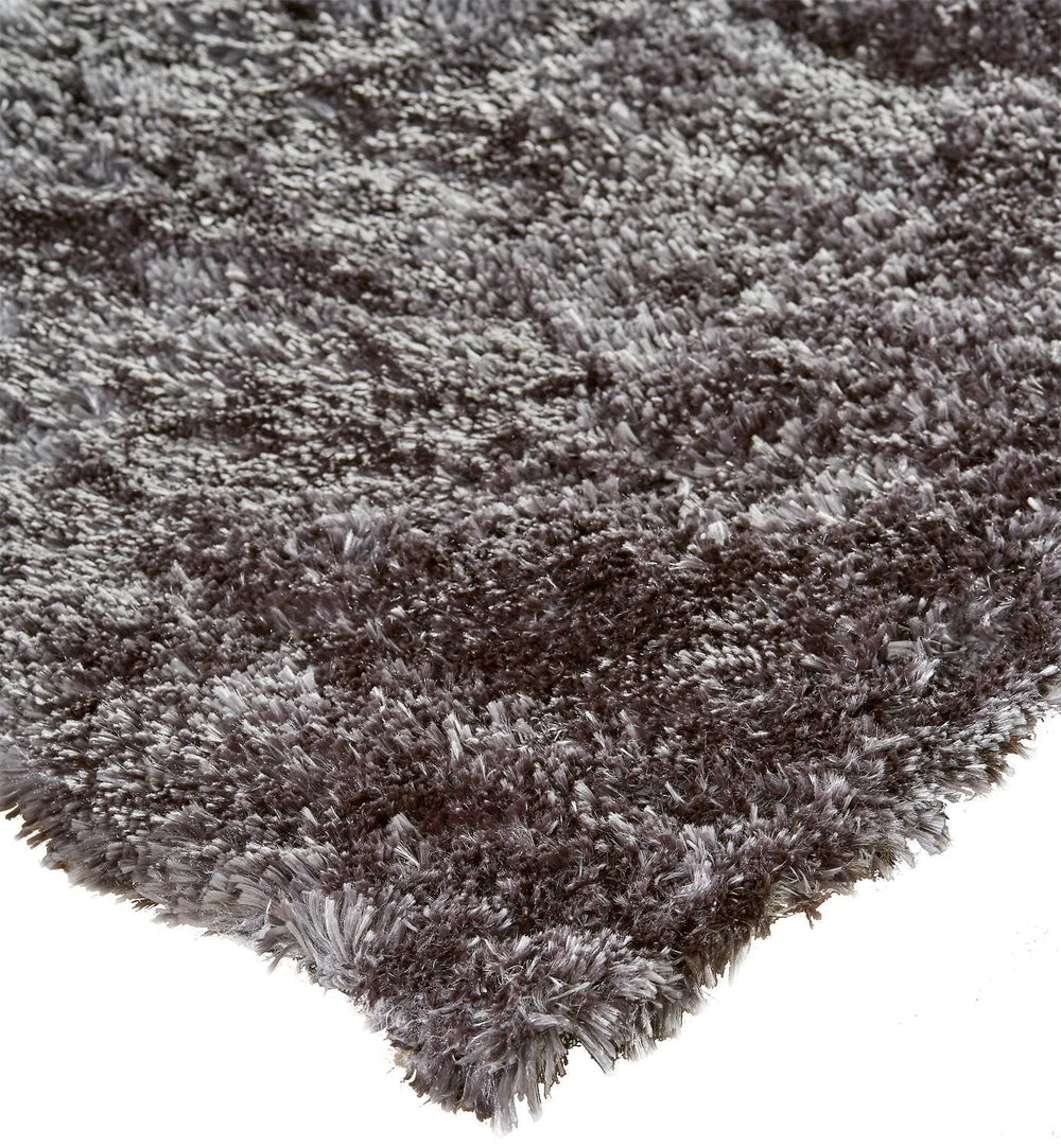 Feizy Feizy Blunham Luxurious Tufted Shag Rug - Lustrous Graphite Gray - Available in 5 Sizes