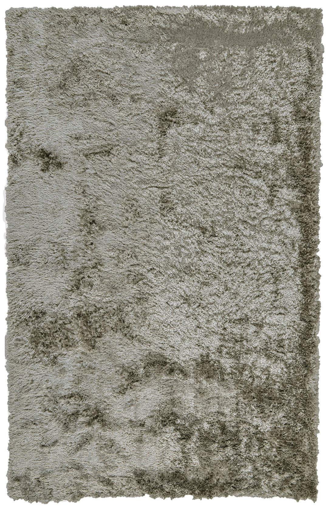 Feizy Feizy Blunham Luxurious Tufted Shag Rug - Lustrous Silver Sage - Available in 5 Sizes 5' x 8' 7494116FSLV000E10