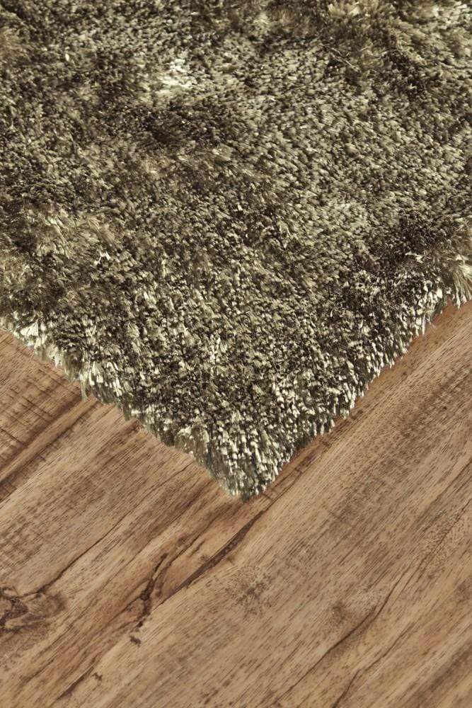 Feizy Feizy Blunham Luxurious Tufted Shag Rug - Lustrous Bronze - Available in 5 Sizes