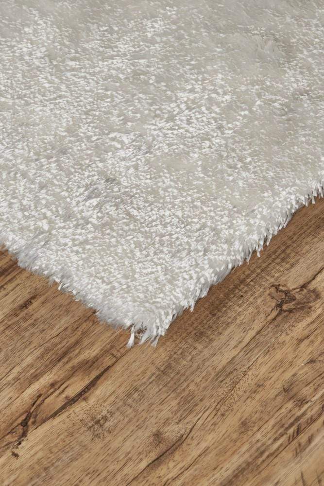 Feizy Feizy Blunham Luxurious Tufted Shag Rug - Lustrous Pearl White - Available in 5 Sizes
