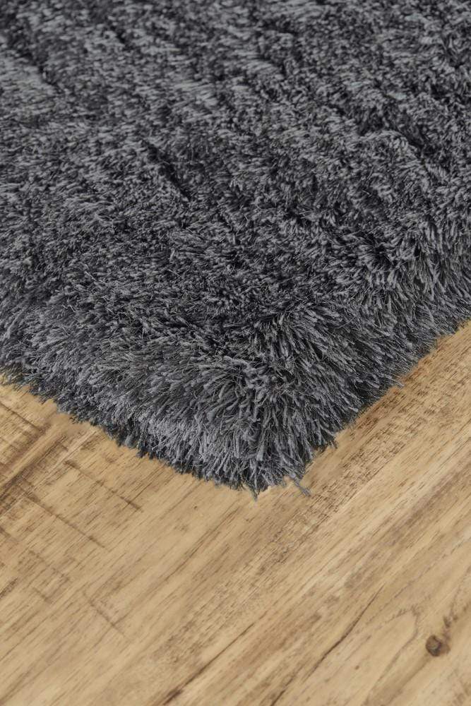 Feizy Feizy Harlington Luxurious Shag 3in Thick Rug - Gray - Available in 4 Sizes