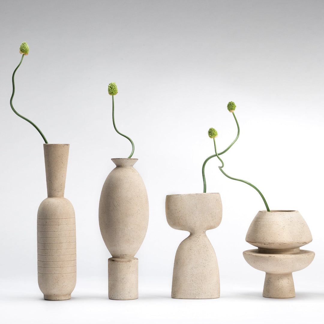 Jamie Young Jamie Young Anatomy Decorative Vase - Off White Ceramic 7ANAT-VAOW