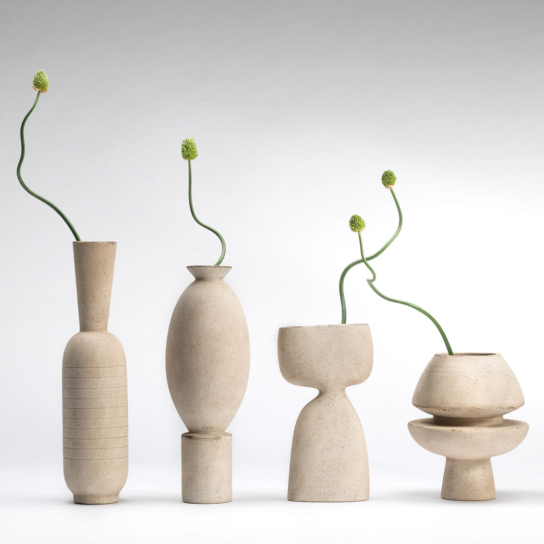 Jamie Young Anatomy Decorative Vase - Off White Ceramic