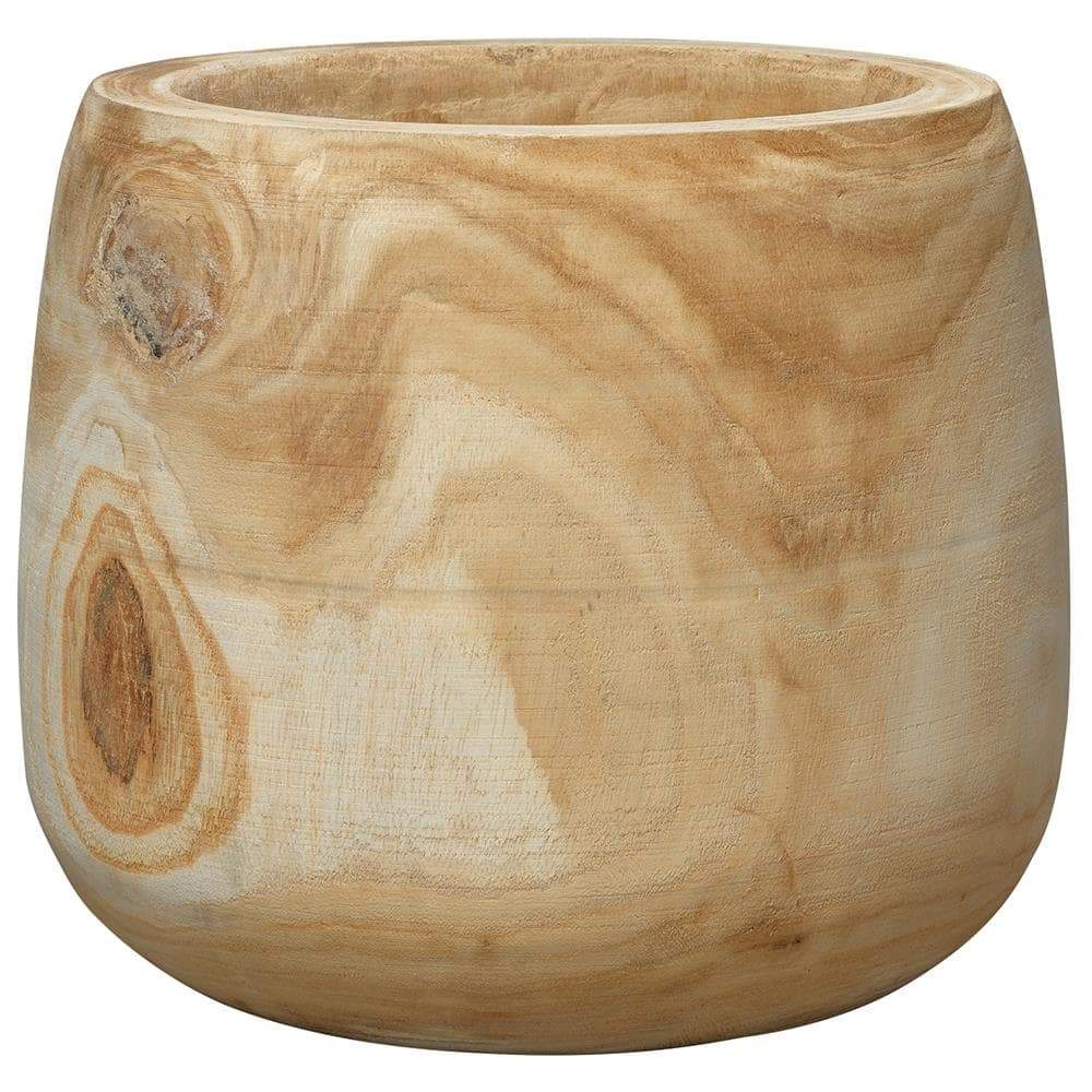 Jamie Young Jamie Young Brea Wooden Vase in Natural Wood 7BREA-VAWD