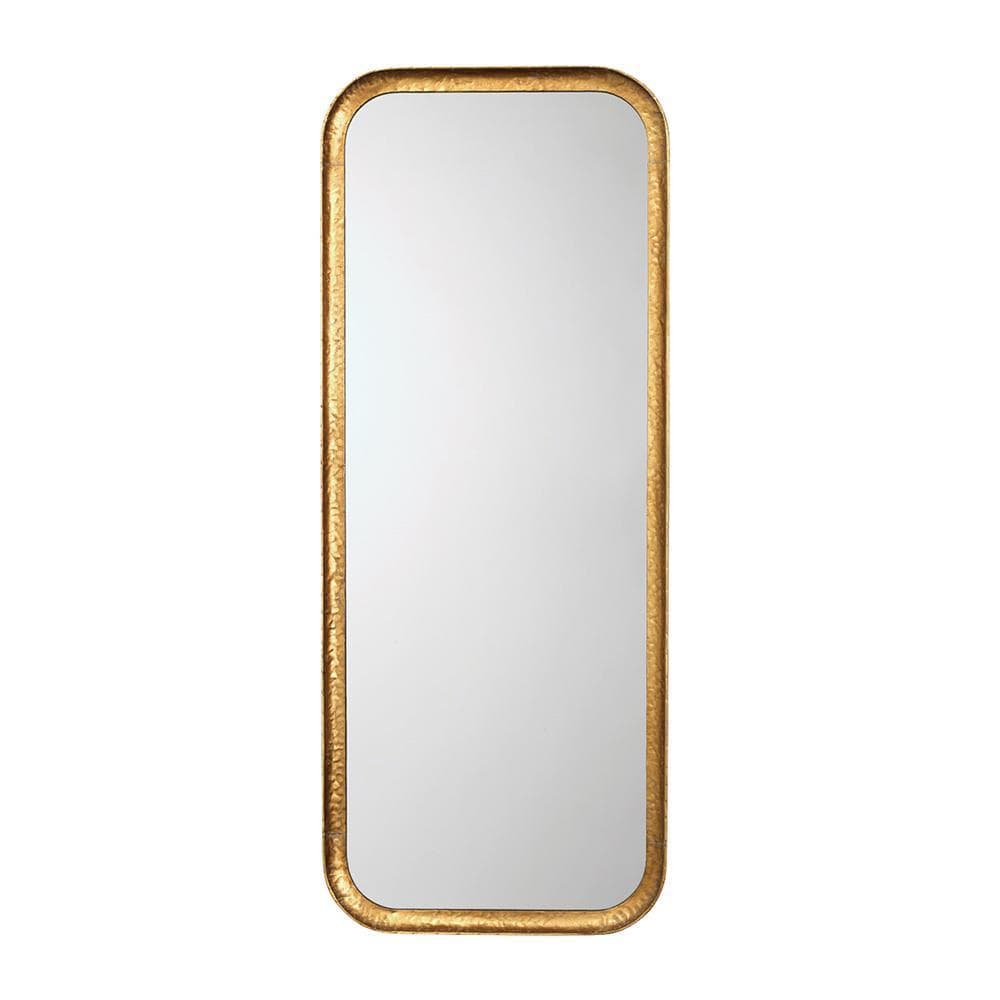 Jamie Young Jamie Young Capital Rectangle Mirror in Gold Leaf Metal 7CAPI-MIGO